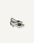 Vintage Mary Jane White Heels
