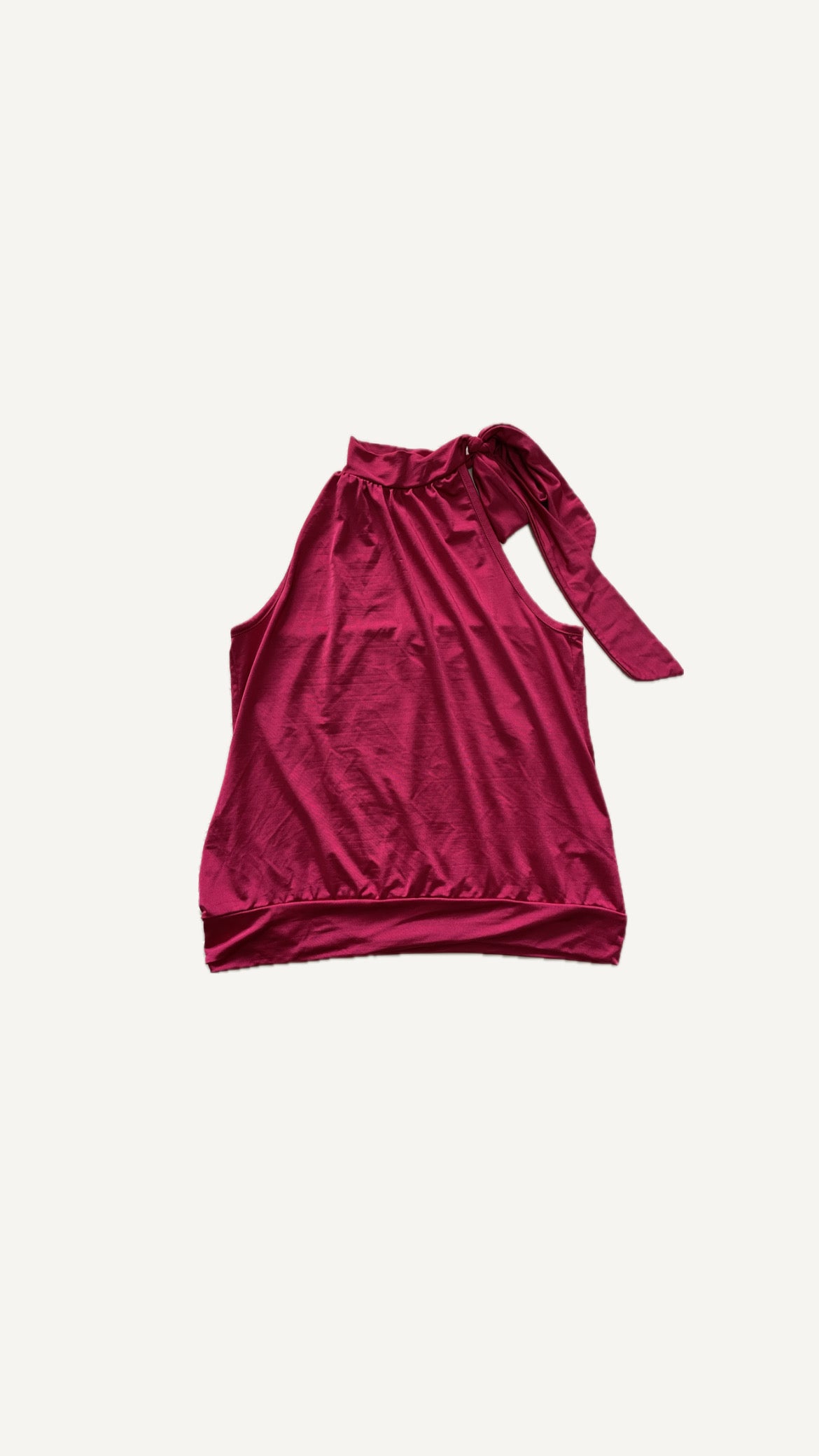 2000's Fuchsia Halter Top