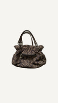 2000's Katy von Zeeland Monogram Shoulder Bag