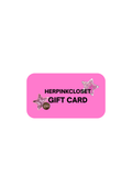 pink gift card